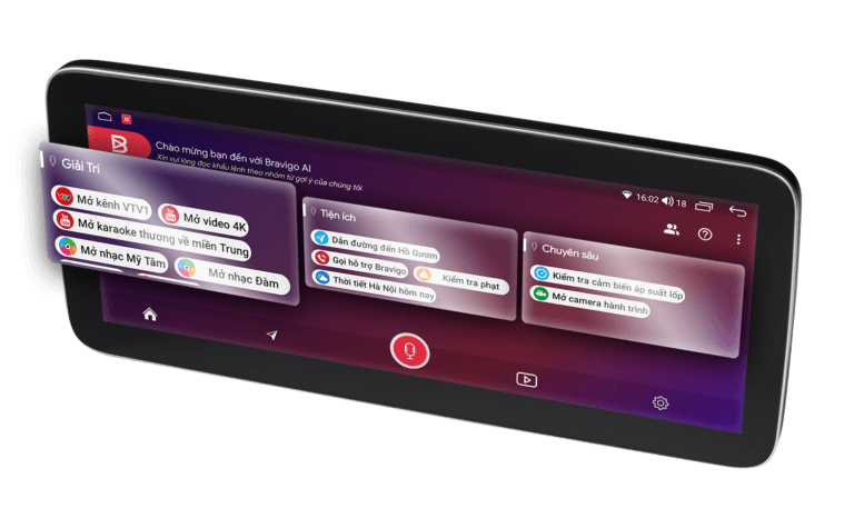 Mành hình android Bravigo Mercedes