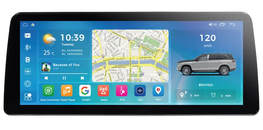 màn hình android dòng pro tech