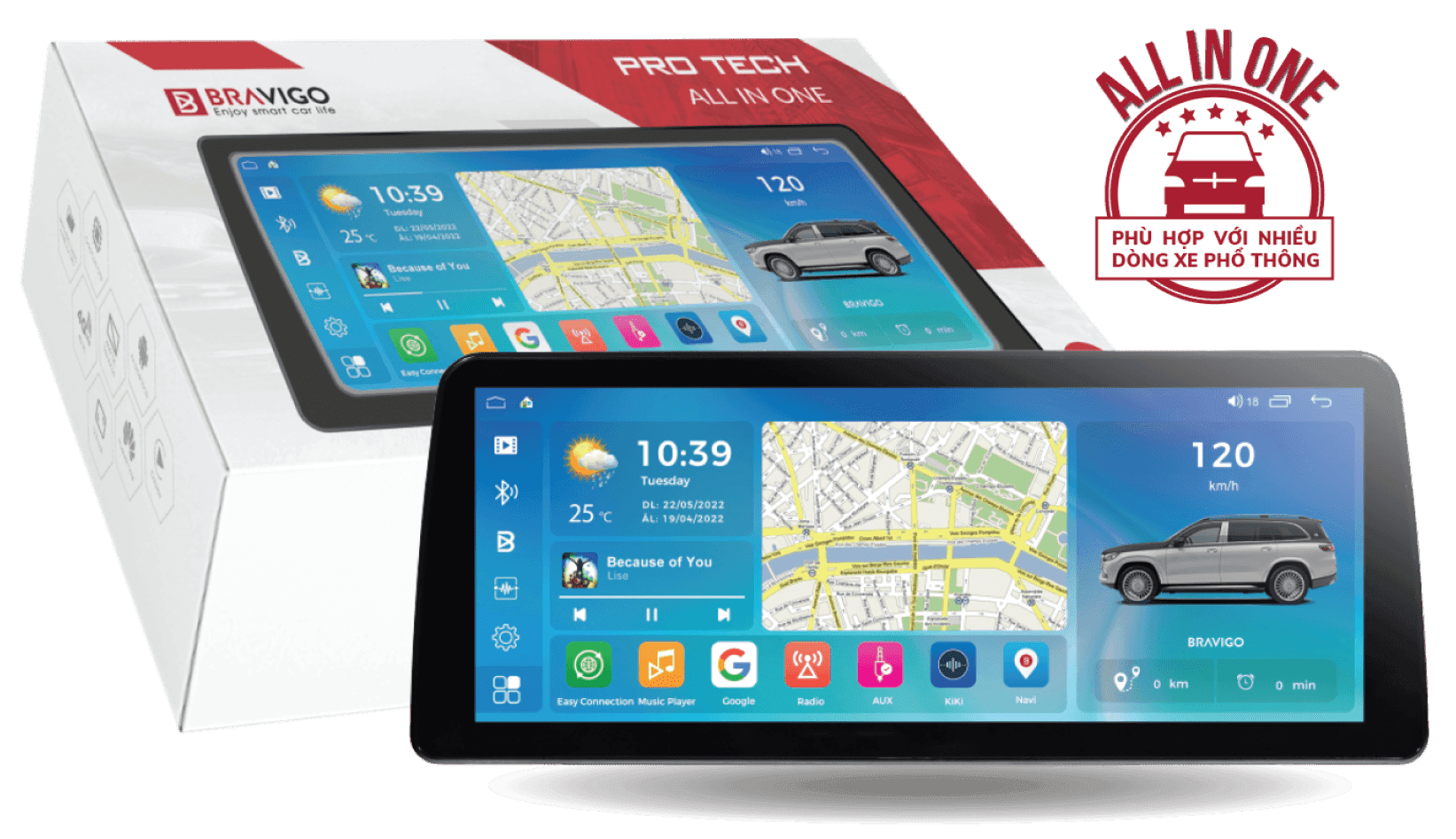màn hình Bravigo pro tech all in one