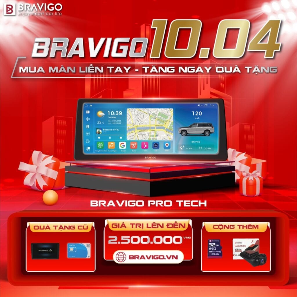 Chương trình khuyến mãi "MUA MÀN LIỀN TAY - TĂNG NGAY QUÀ TẶNG" 3 khuyến mãi bravigo protech