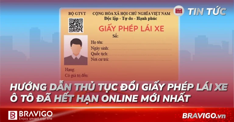 thủ tục đổi giấy phép lái xe ô tô hết hạn