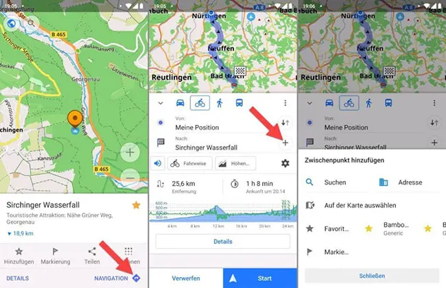 Bản đồ chỉ đường đi OsmAnd 