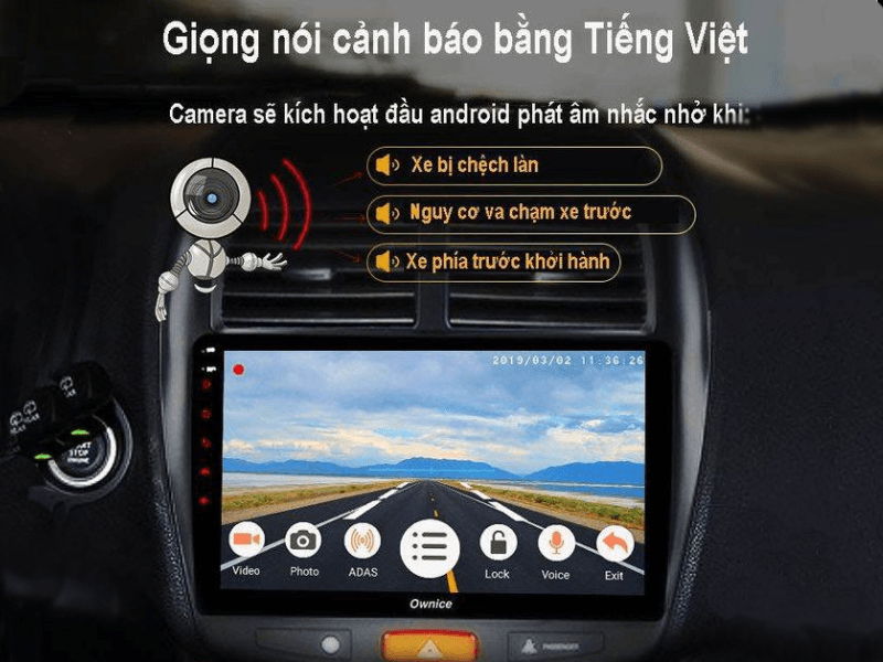 Chứng năng chính của camera cảnh báo tốc độ