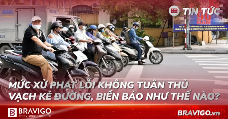 không tuân thủ vạch kẻ đường