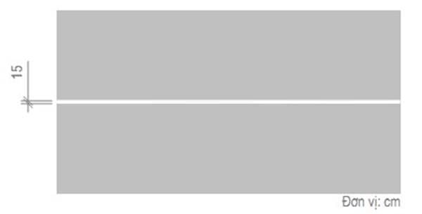 Vạch kẻ đơn, màu trắng và nét liền