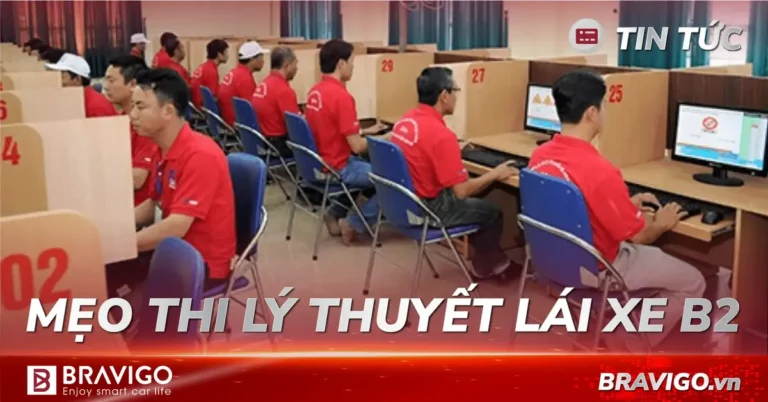 mẹo thi lý thuyết lái xe B2