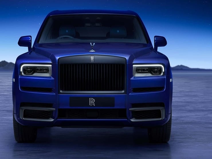 Rolls Royce Phiên Bản Đặc Biệt Dòng Cullinan - Cullinan Blue Shadow 7 Rolls Royce nhìn từ chính diện