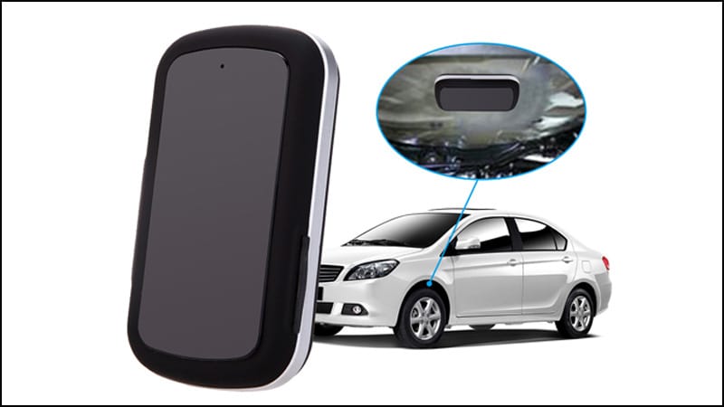 Định vị ô tô không dây hoạt động bằng pin 