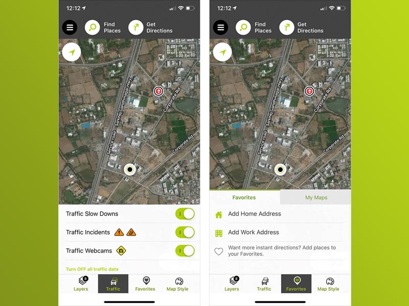 MapQuest - Tải bản đồ chỉ đường