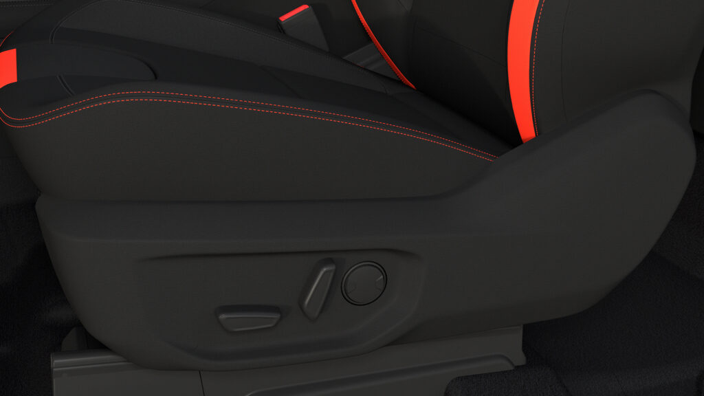 điểu chỉnh ghế lái linh hoạt