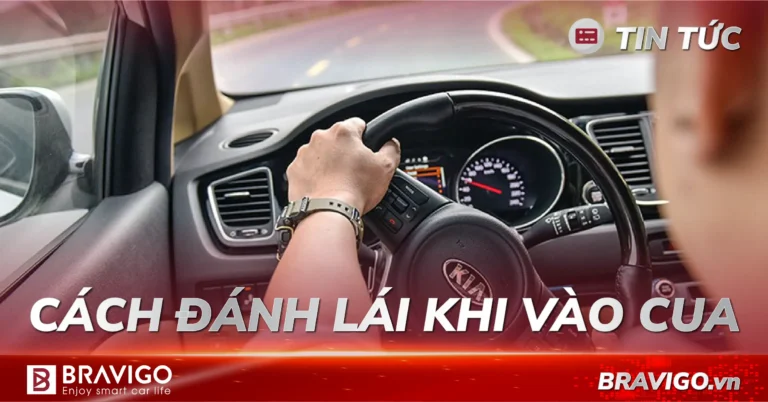 cách đánh lái khi vào cua