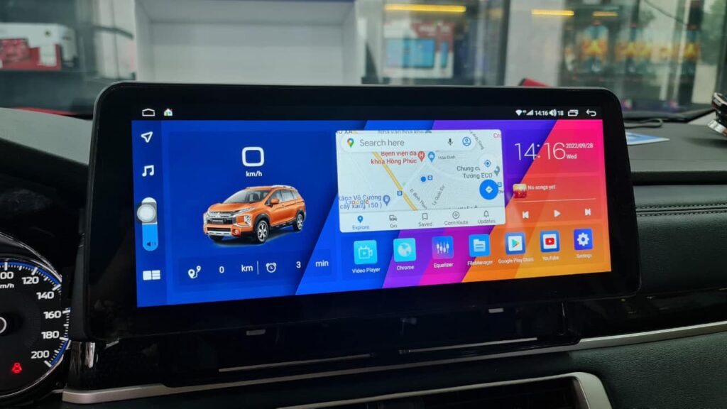 Màn hình Android xe Xpander có nhiều ưu điểm và tính năng