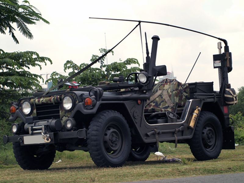 Jeep A2 1969 - Xe ô tô cổ điển giá rẻ hấp dẫn trong quân đội
