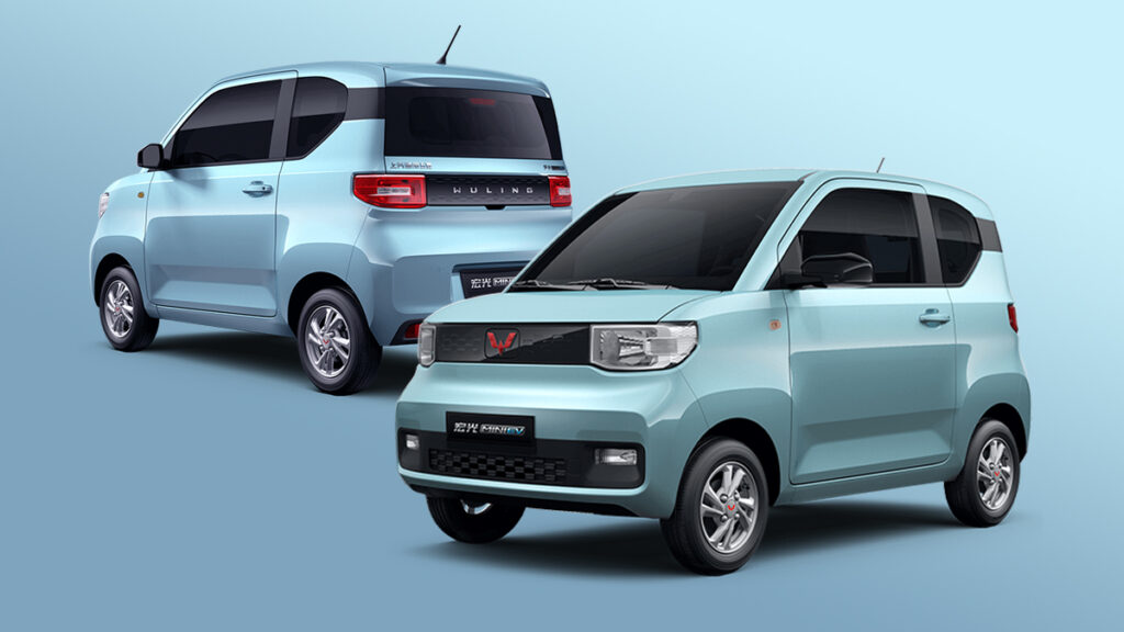 Những Chiếc Xe Ô Tô Điện Giá Rẻ Sắp Về Việt Nam Đáng Mua, Tốt Nhất 5 Xe điện mini Wuling Hongguang MiniEV