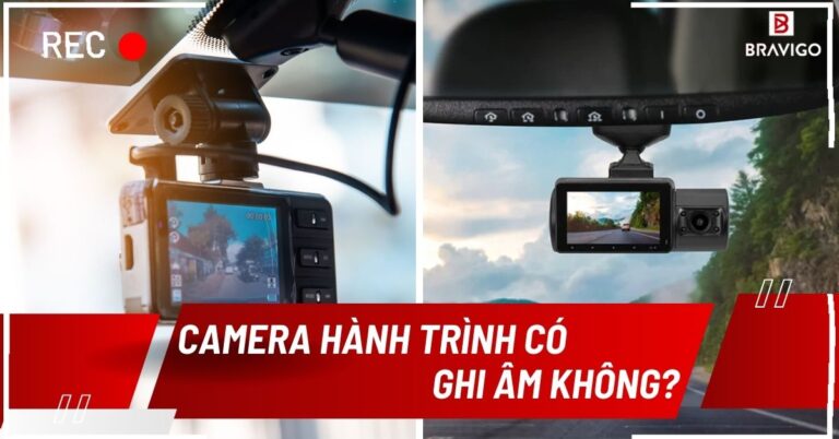 tính năng ghi âm trên camera hành trình