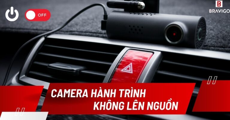 lý do camera hành trình không lên nguồn
