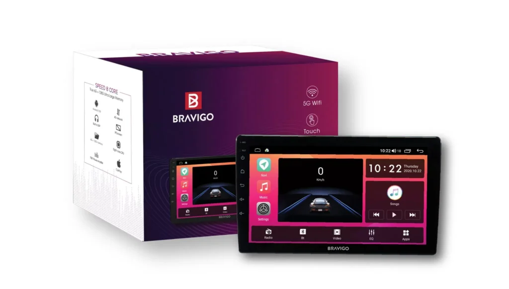 Màn Hình Android 10 Inch Đa Tính Năng Cho Xe Ô Tô Đáng Mua 4 Màn DVD android 10 inch Bravigo