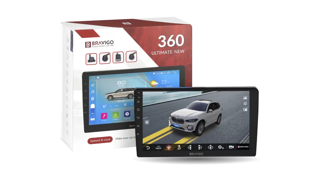 Màn DVD ô tô Bravigo