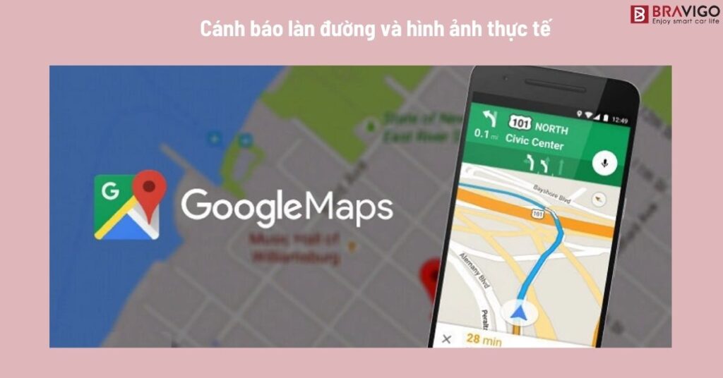 VIETMAP LIVE: Hướng Dẫn Tải Bản Đồ Dẫn Đường Trực Tuyến Thông Minh 7 Cảnh báo làn đường