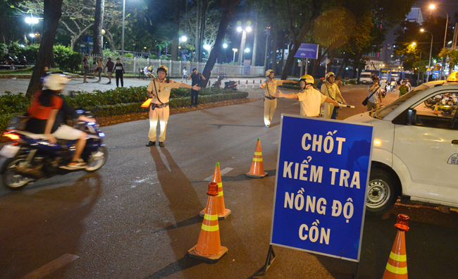 nồng độ cồn khi lái xe