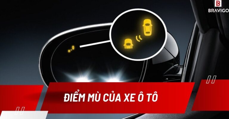 điểm mù của xe ô tô