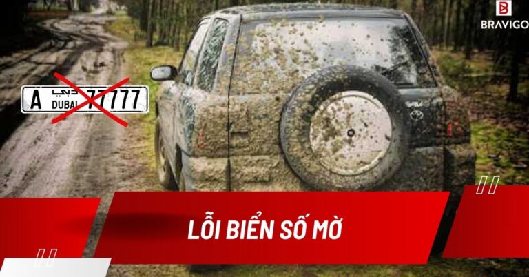 lỗi biển số mờ