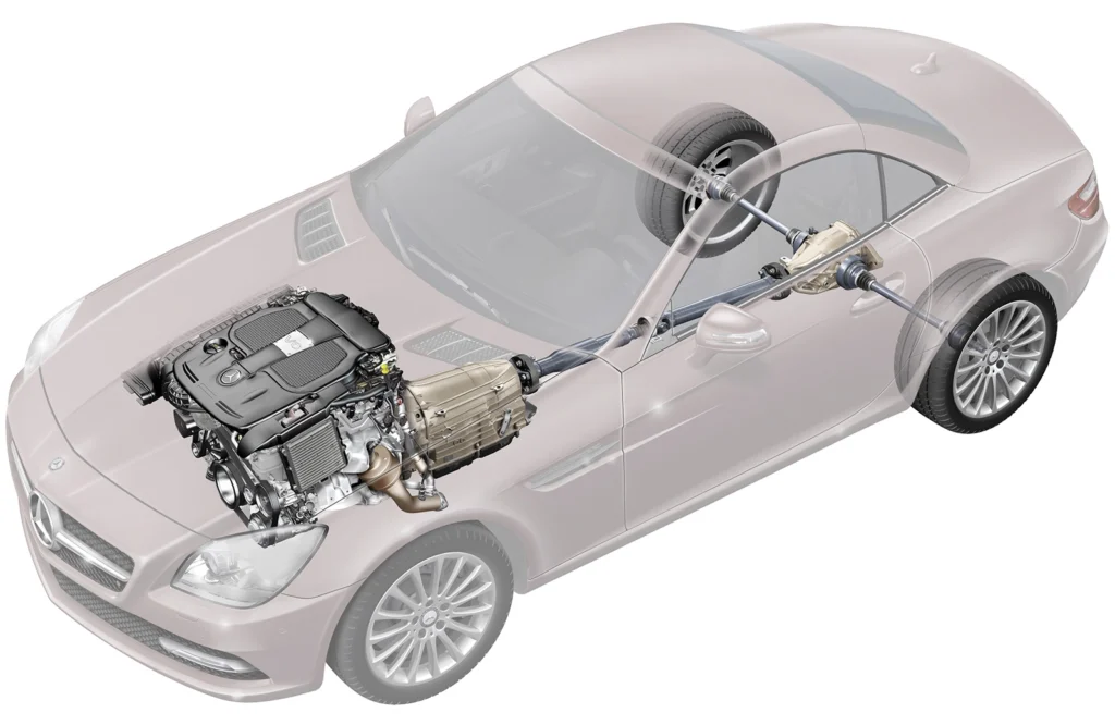 Nhược điểm của xe RWD 