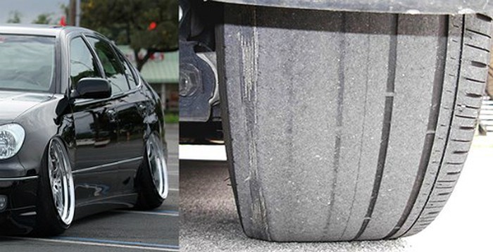 Lốp xe bị mòn