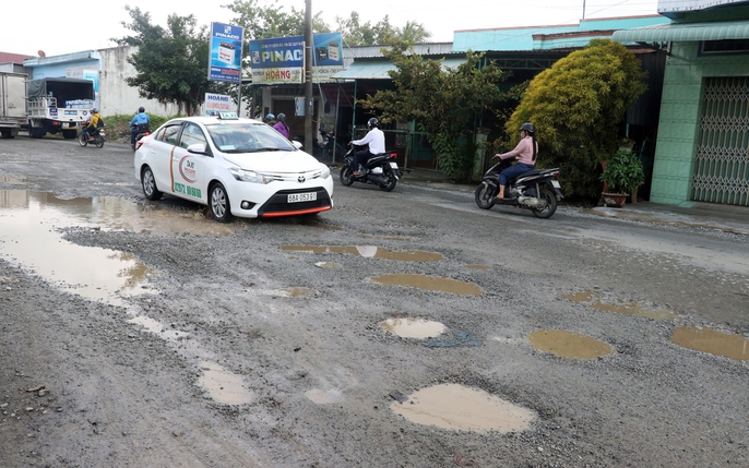 Di chuyển trên mặt đường lồi lõm