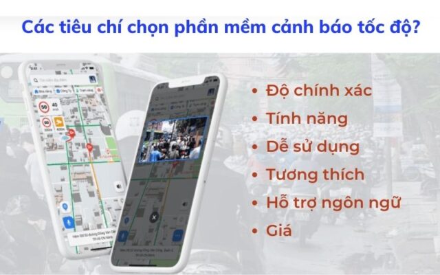 Phần mềm, ứng dụng cảnh báo tốc độ