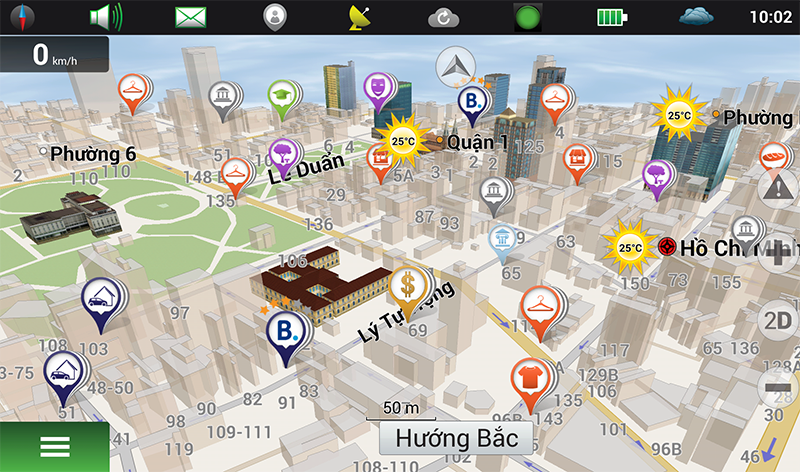 Bản đồ dẫn đường offline Nativel
