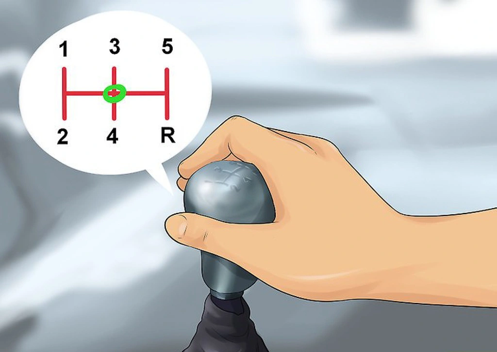 Xe Ô Tô Số Sàn Là Gì? Kỹ Thuật Lái Xe Số Sàn An Toàn, Chi Tiết 8 Bước 5: Đảm bảo cần số ở vị trí N
