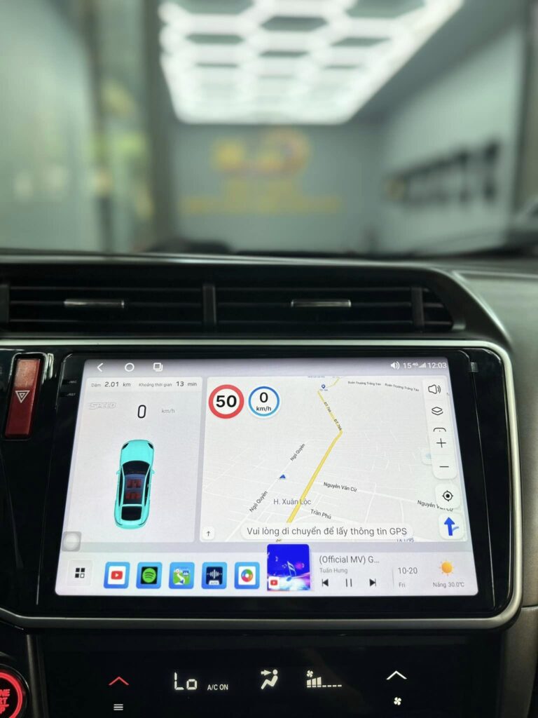 màn android ô tô honda city
