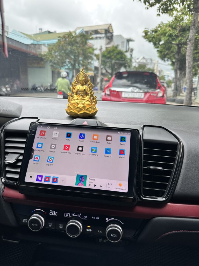 màn hình ô tô honda city