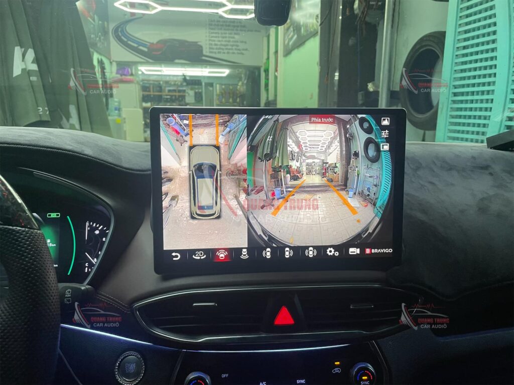 hình ảnh BRAVIGO trên Hyundai SantaFe