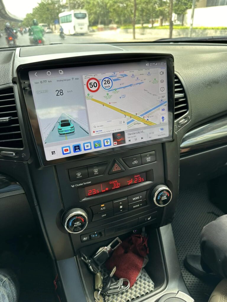 màn hình BRAVIGO trên xe KIA Sorento