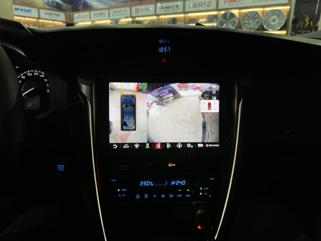 BRAVIGO trên Toyota Fortuner