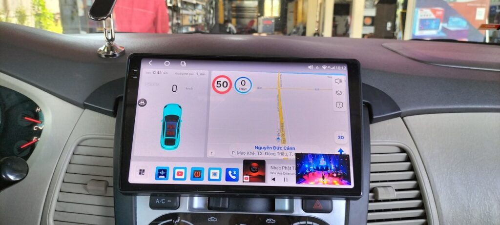 Màn hình android BRAVIGO cho xe Toyota Innova
