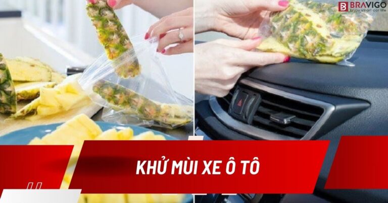 khử mùi hôi xe ô tô hiệu quả