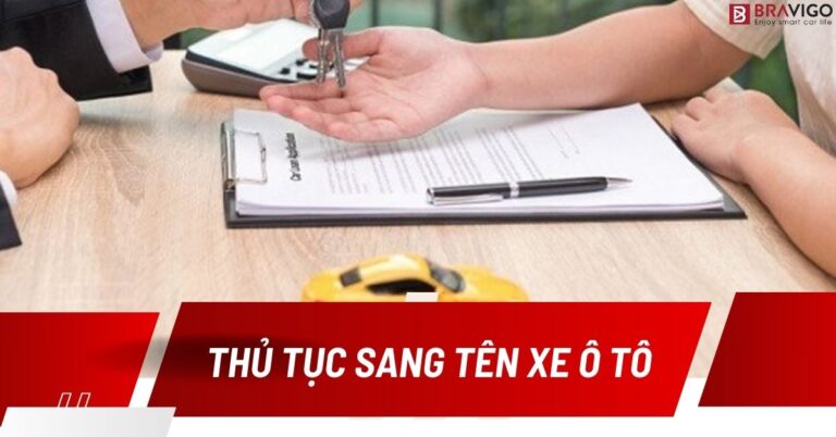 thủ tục sang tên xe ô tô