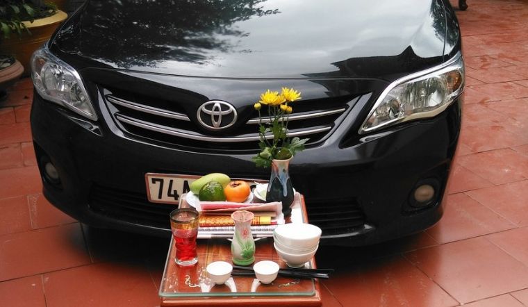 Văn cúng xe ô tô mới