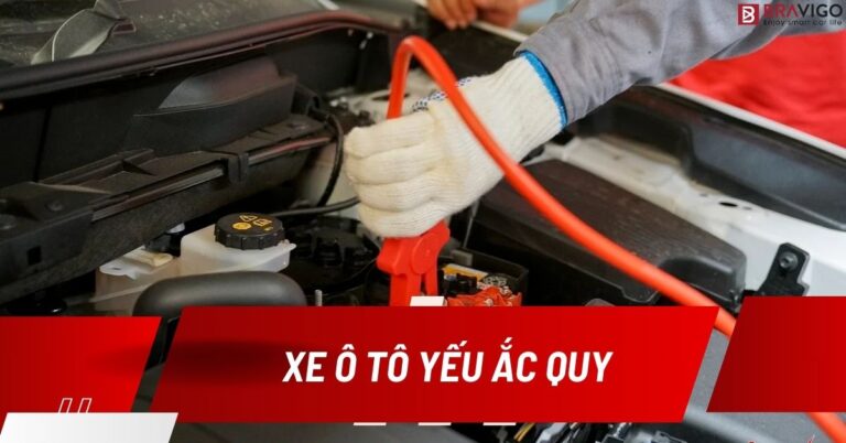 xe ô tô yếu ắc quy