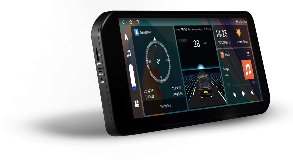 lắp màn hình android Mazda 3 tại Bravigo
