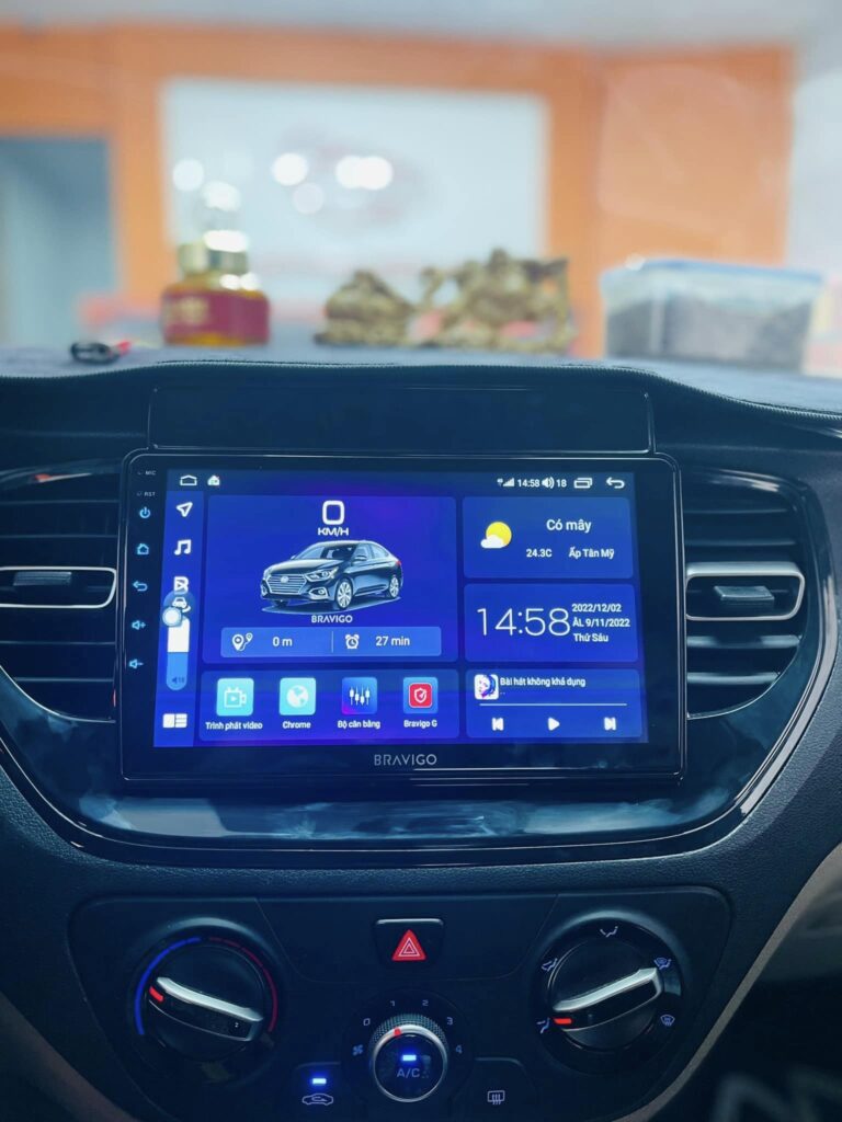 tính năng trên màn android bravigo