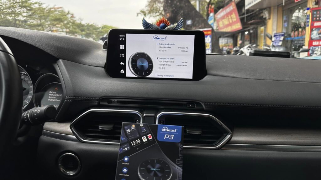 OTTOAIBOX P3 cho xe mazda