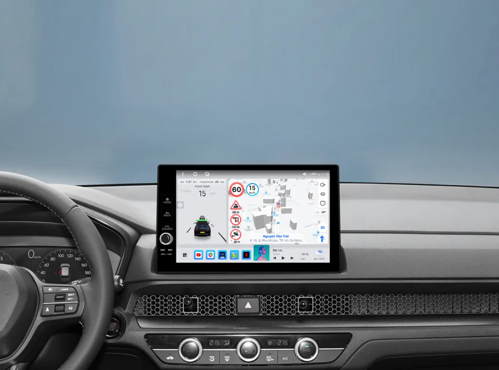 Giới thiệu màn hình Bravigo Blux CRV 2024+ 2 hệ