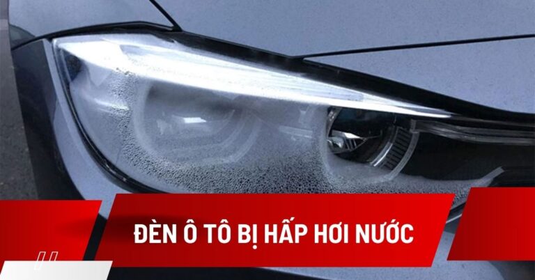 đèn ô tô hấp hơi nước
