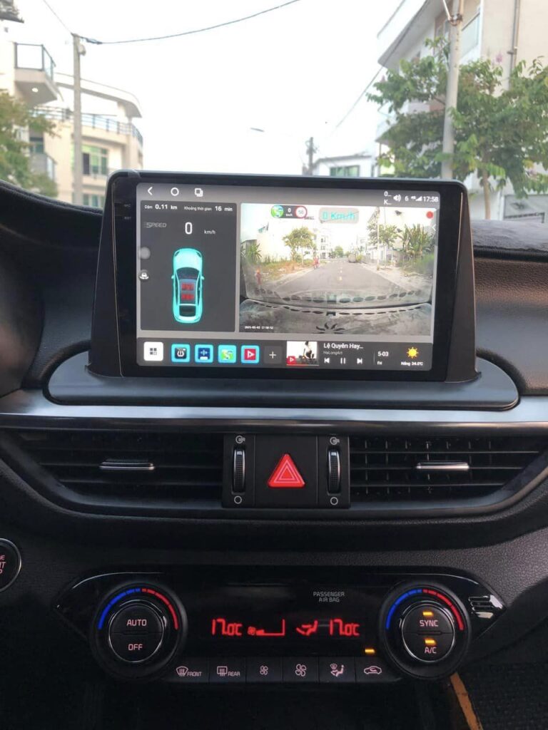 Bảng giá lắp màn hình android ô tô tại nhà