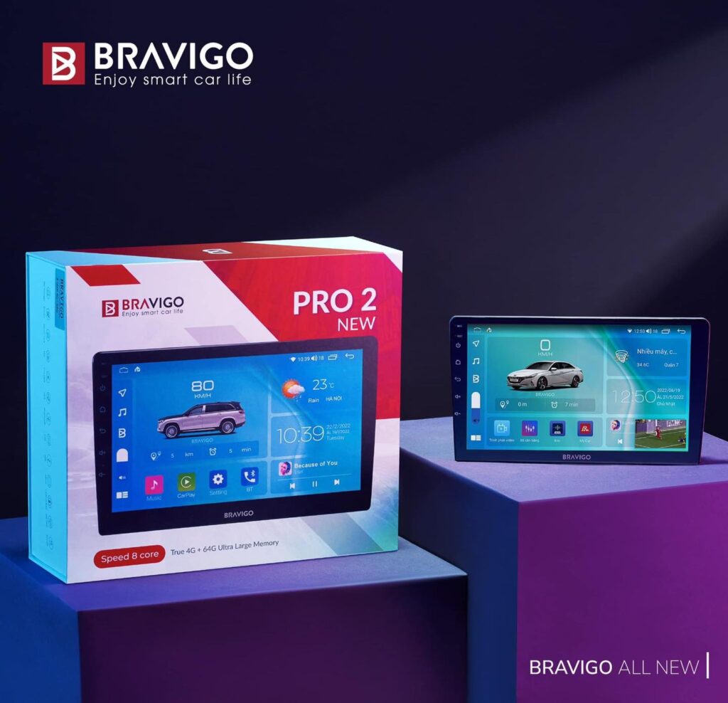 màn hình android bravigo