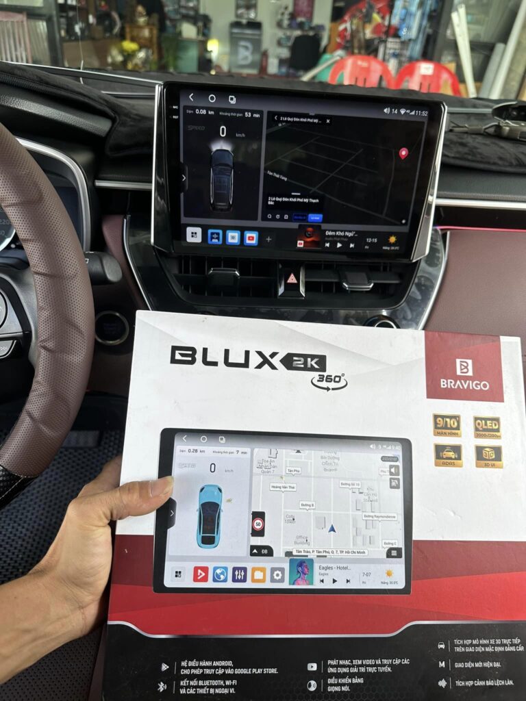 trai nghiem man hinh android o to 3